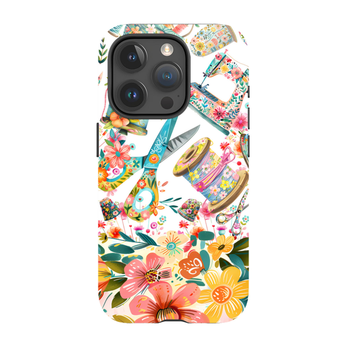 iPhone MagSafe Tough Case - Sew Happy