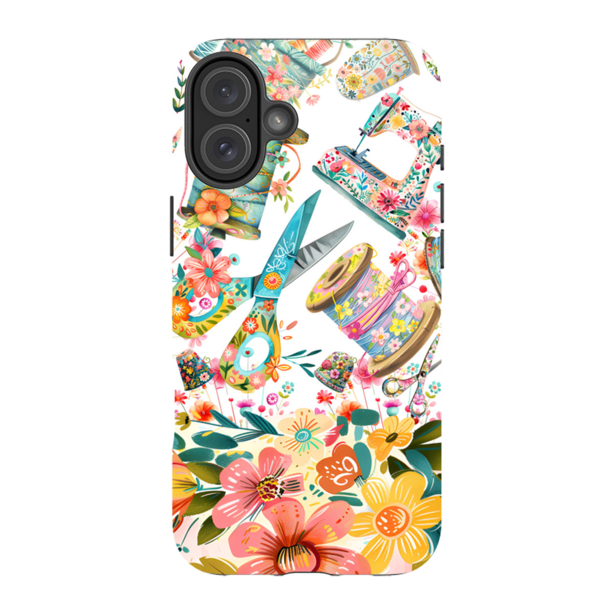 iPhone MagSafe Tough Case - Sew Happy