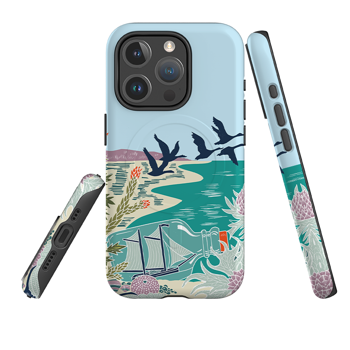 iPhone MagSafe Tough Case - Ship Bottle By Kate heiss