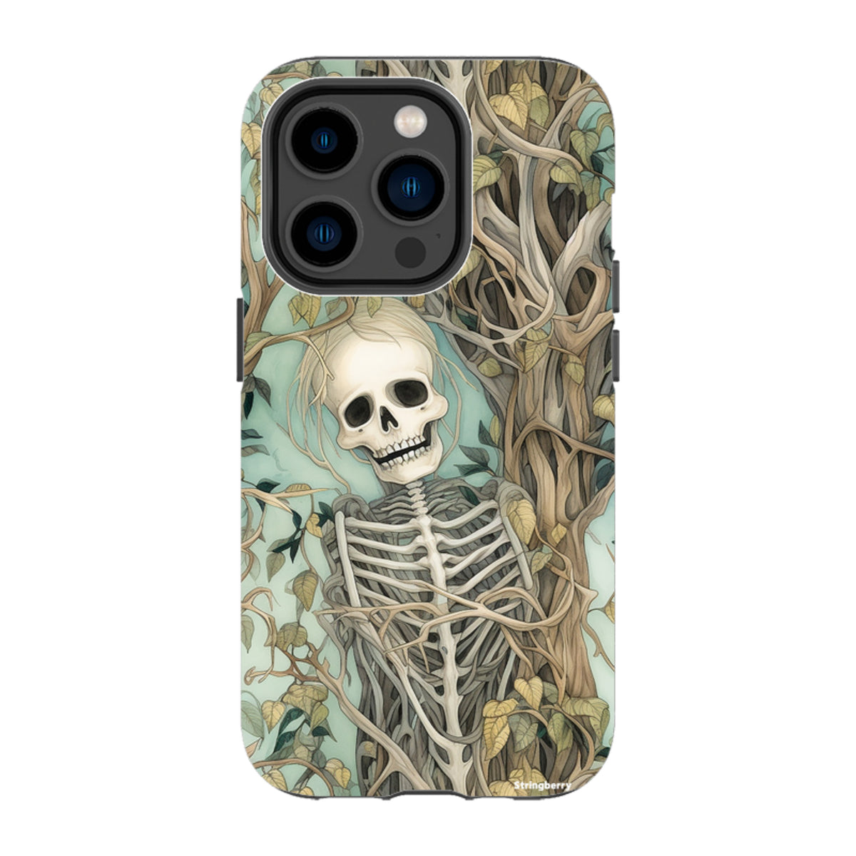 iPhone MagSafe Tough Case - Skeletal Floral