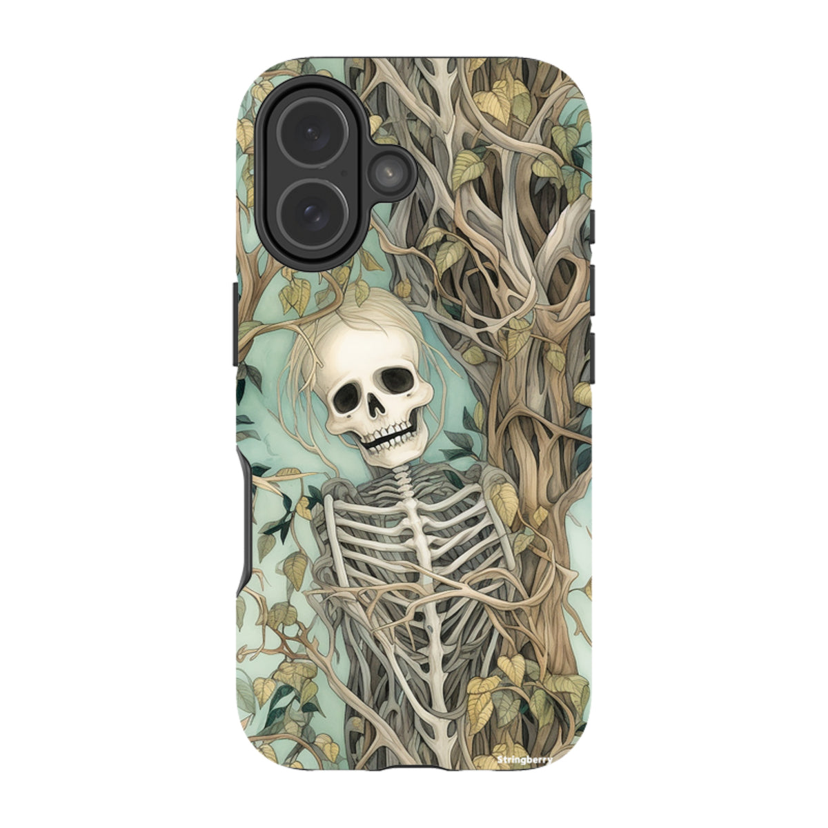 iPhone MagSafe Tough Case - Skeletal Floral