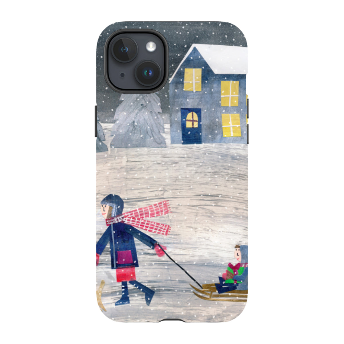 iPhone MagSafe Tough Case - Sledging By Tracey English