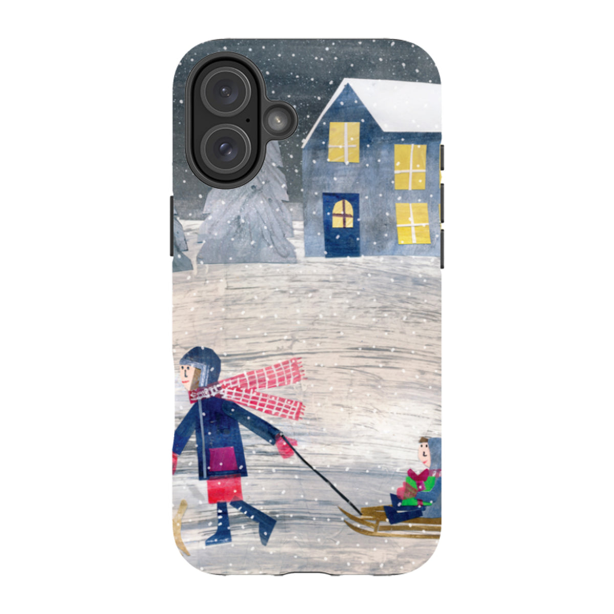 iPhone MagSafe Tough Case - Sledging By Tracey English