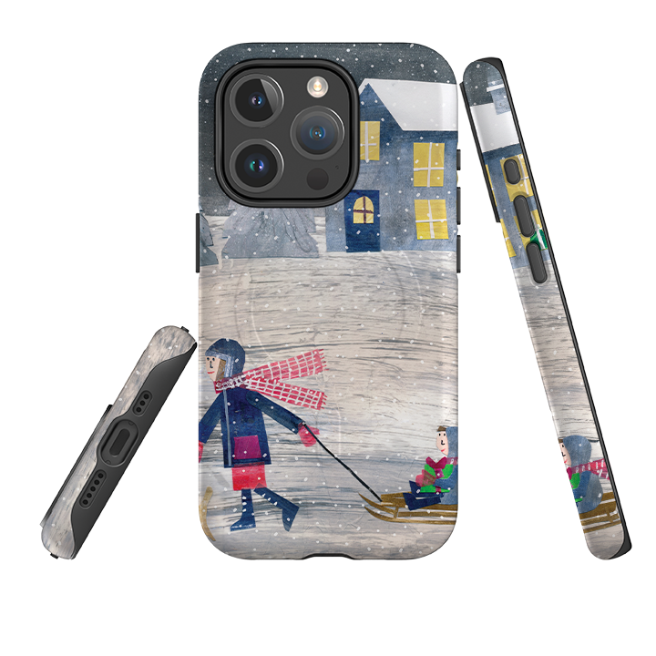 iPhone MagSafe Tough Case - Sledging By Tracey English