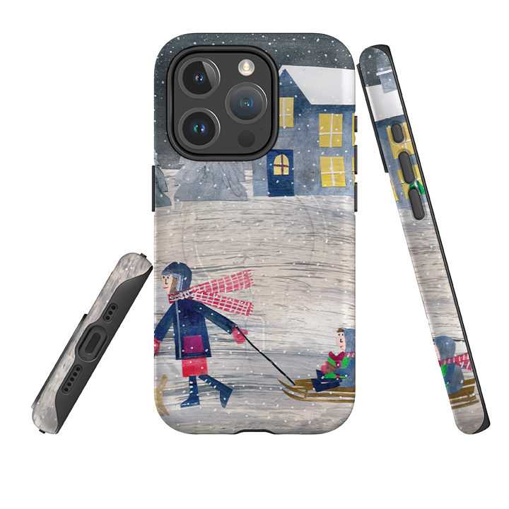 iPhone MagSafe Tough Case - Sledging By Tracey English