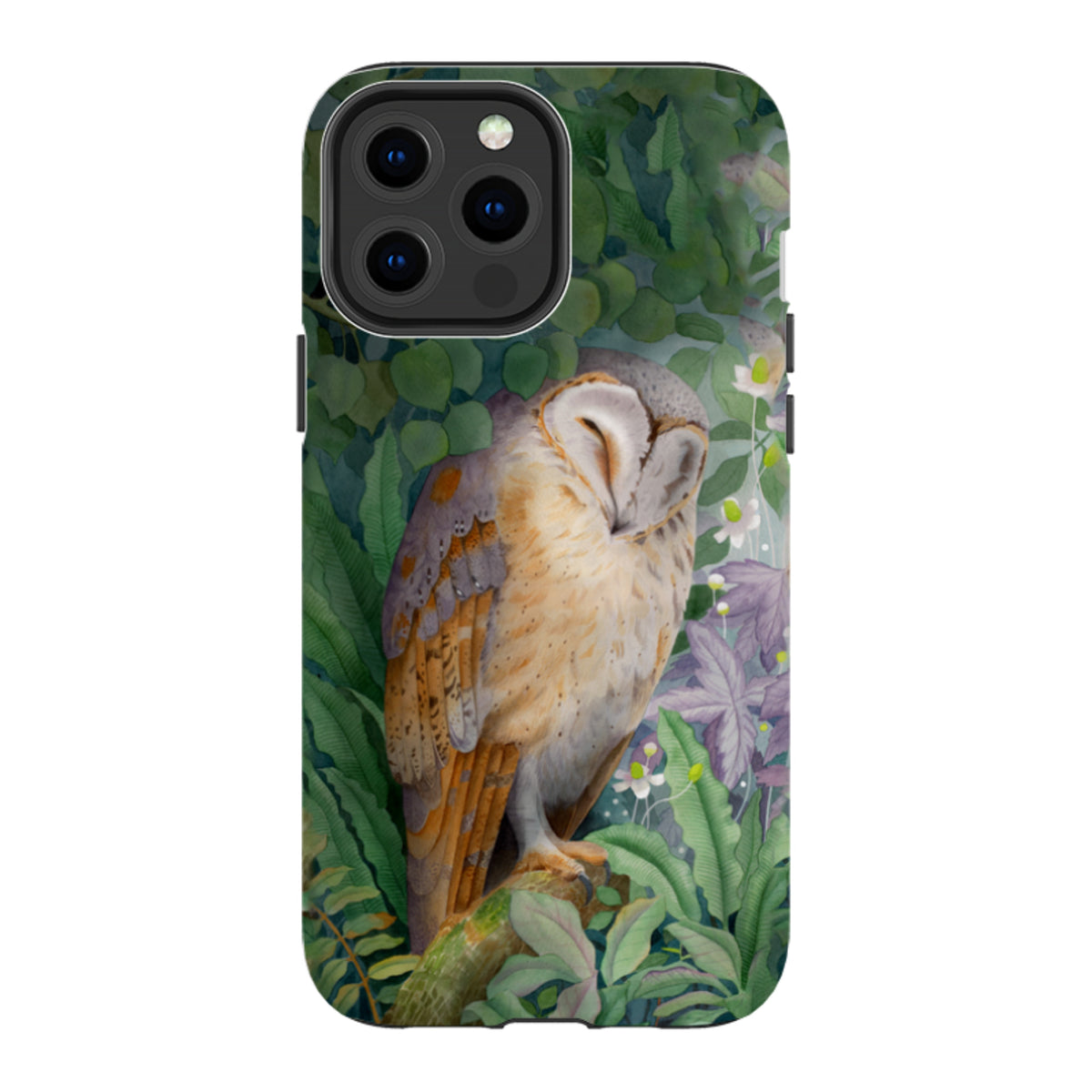 iPhone MagSafe Tough Case - Sleepy Owl By Bex Parkin