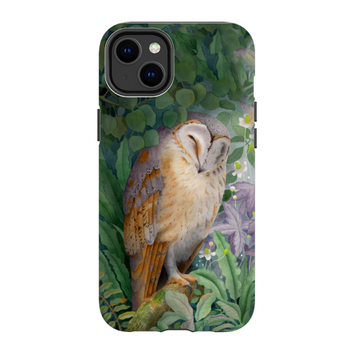 iPhone MagSafe Tough Case - Sleepy Owl By Bex Parkin