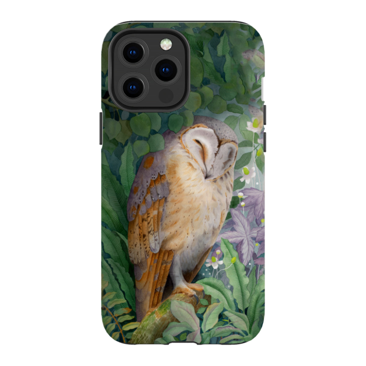 iPhone MagSafe Tough Case - Sleepy Owl By Bex Parkin