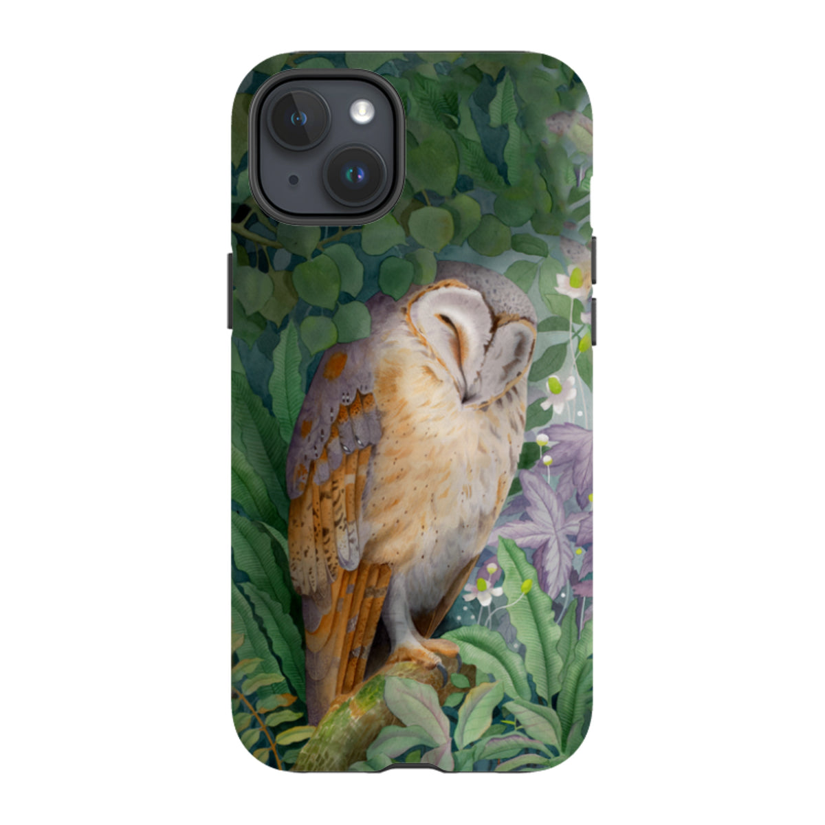 iPhone MagSafe Tough Case - Sleepy Owl By Bex Parkin