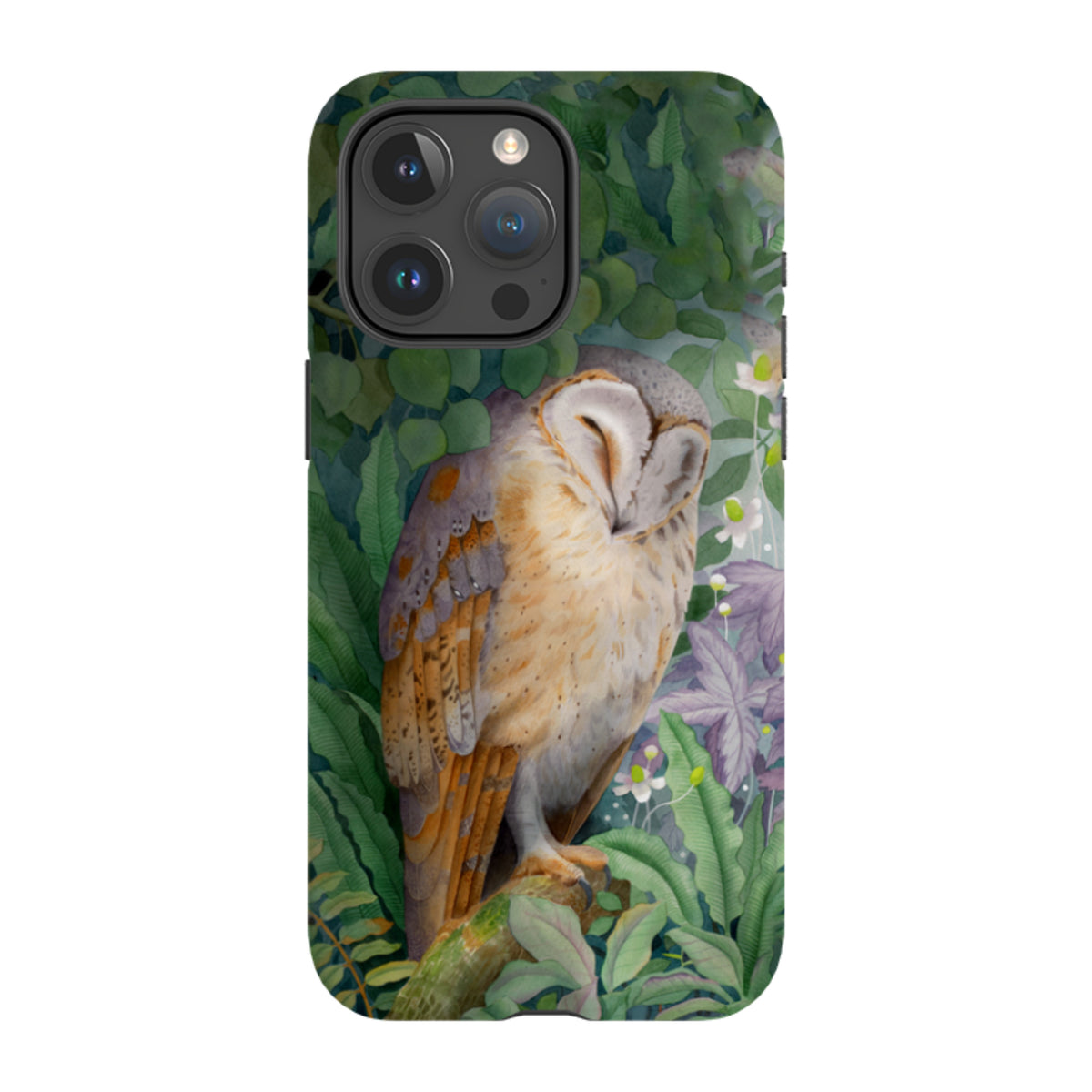 iPhone MagSafe Tough Case - Sleepy Owl By Bex Parkin