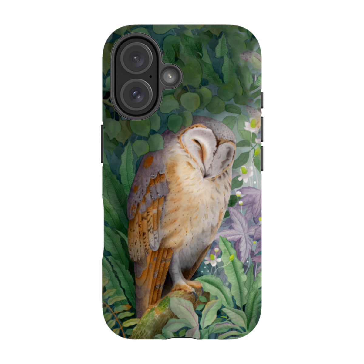 iPhone MagSafe Tough Case - Sleepy Owl By Bex Parkin