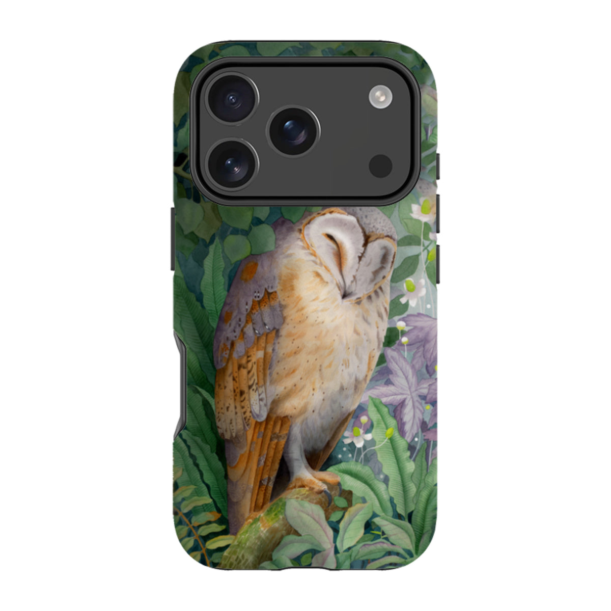 iPhone MagSafe Tough Case - Sleepy Owl By Bex Parkin