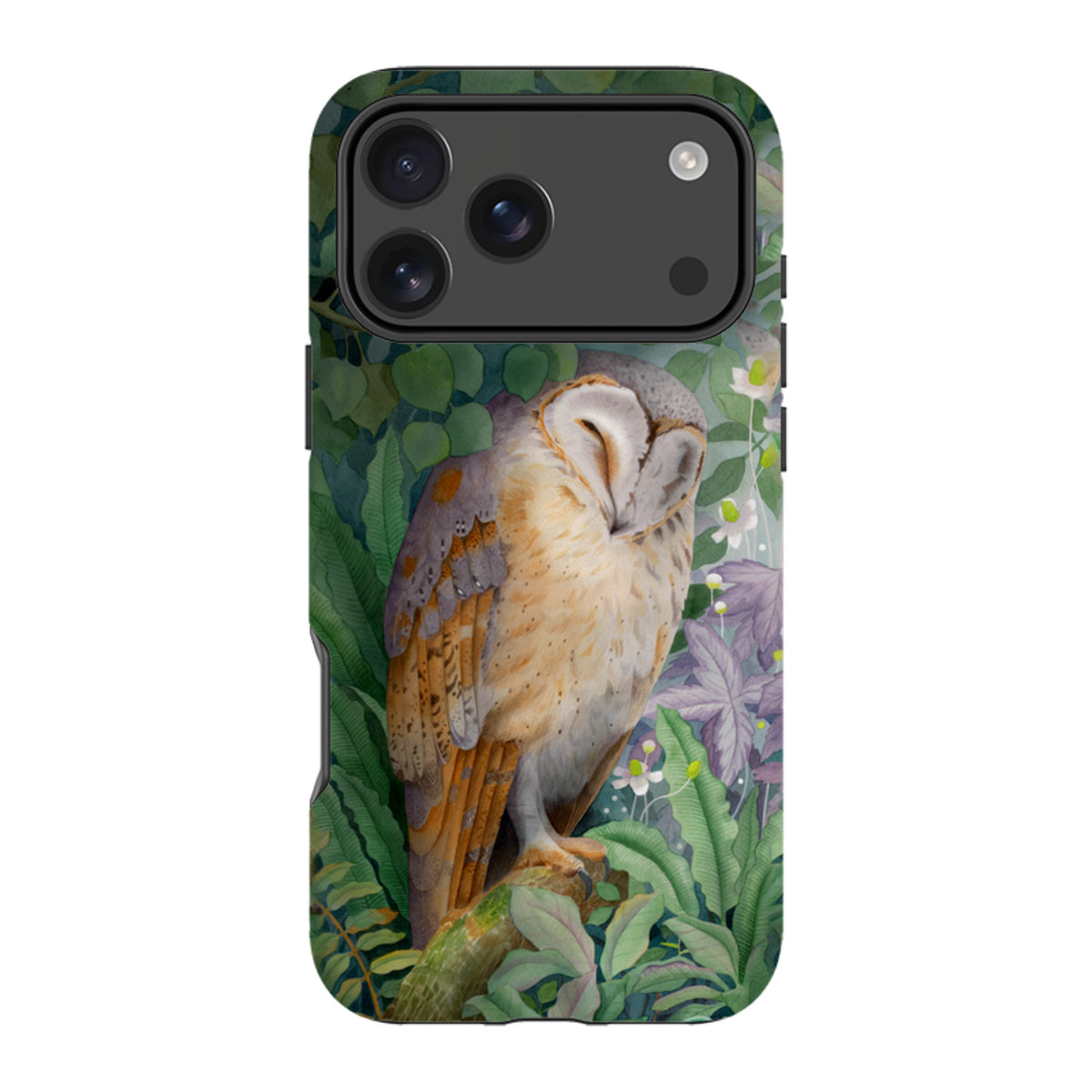 iPhone MagSafe Tough Case - Sleepy Owl By Bex Parkin