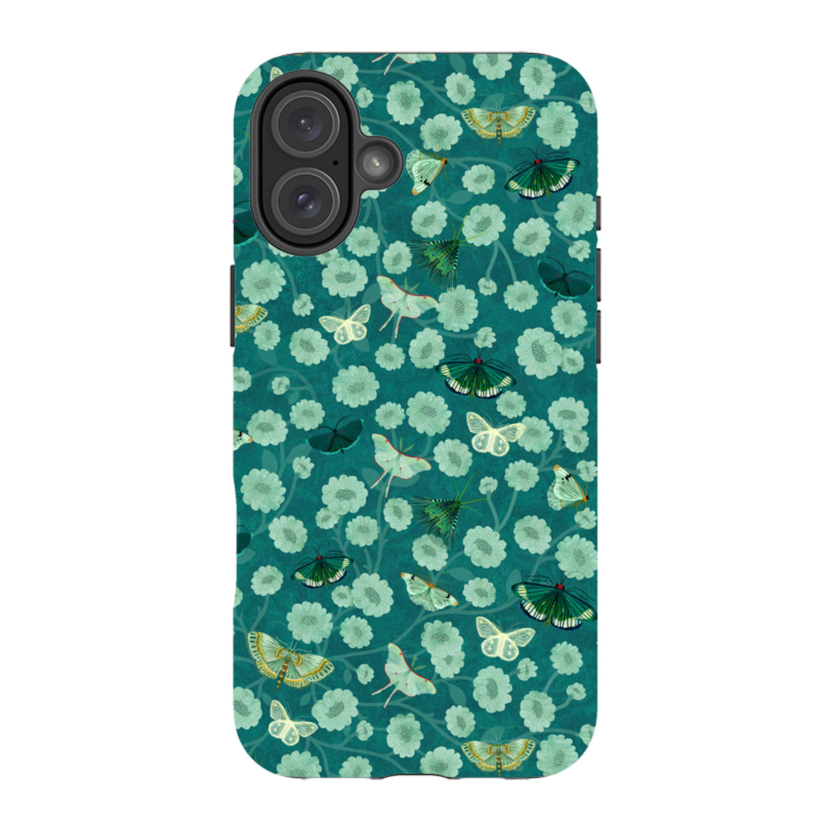 iPhone MagSafe Tough Case - Small Moths 2 By Katherine Quinn