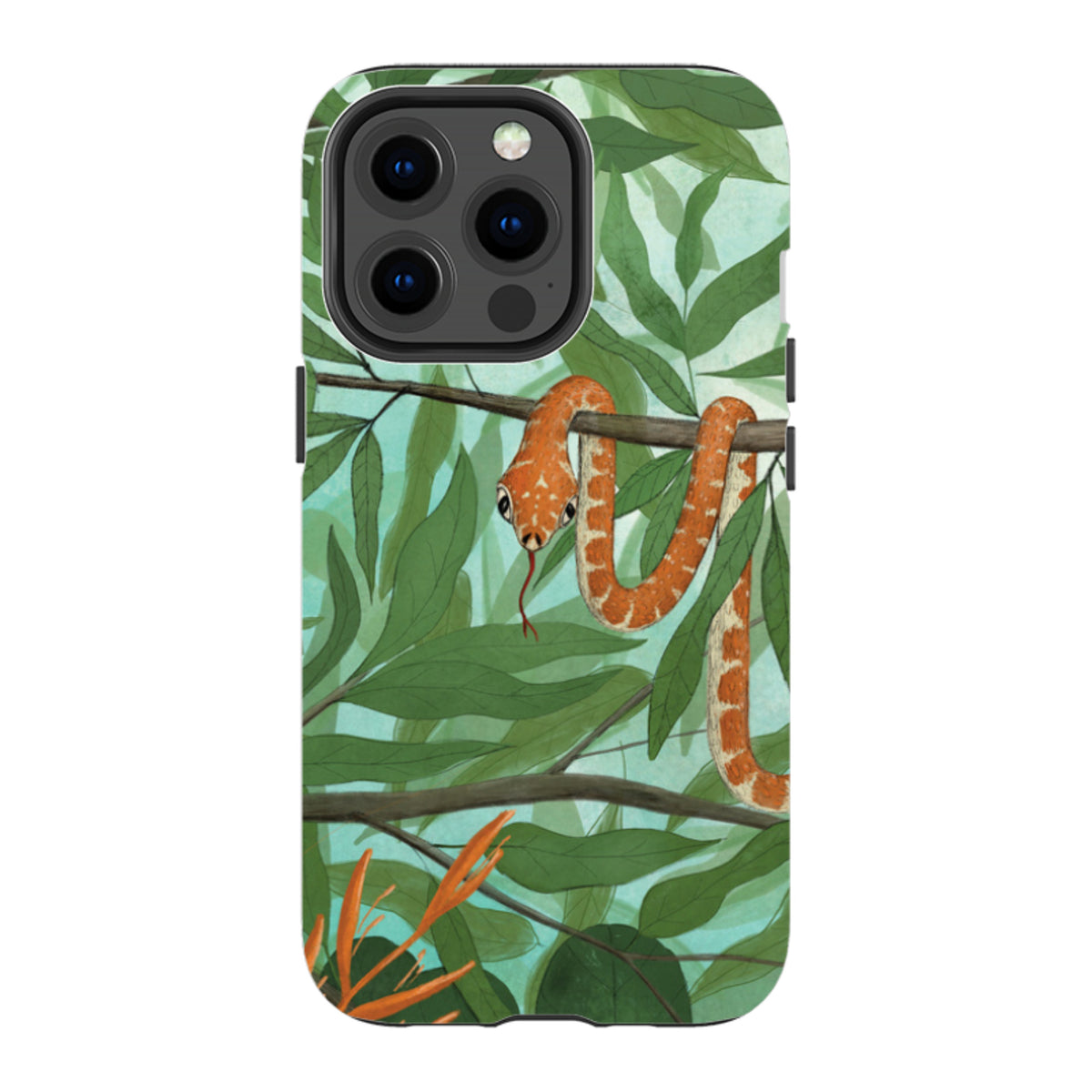 iPhone MagSafe Tough Case – Schlange von Maja Lindberg