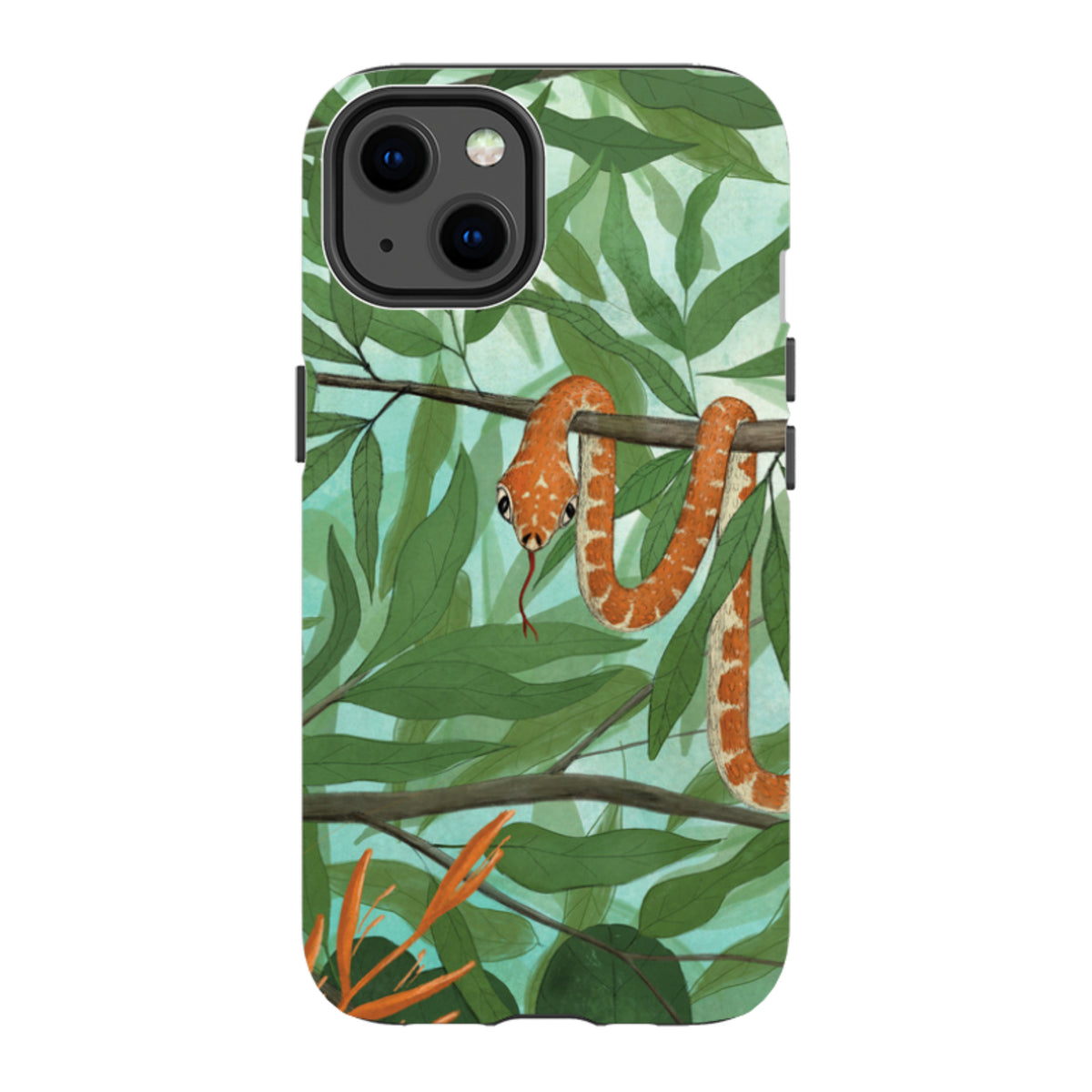 iPhone MagSafe Tough Case – Schlange von Maja Lindberg