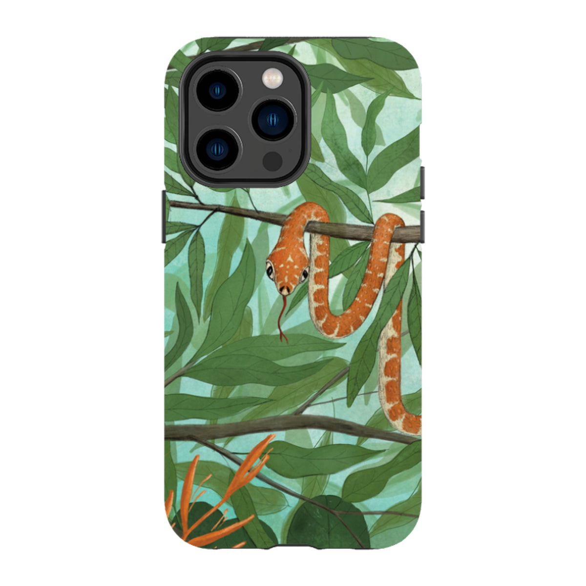 iPhone MagSafe Tough Case – Schlange von Maja Lindberg