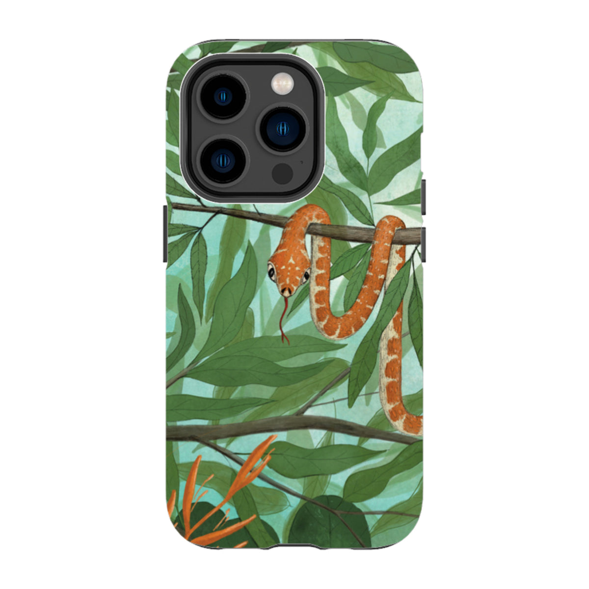 iPhone MagSafe Tough Case – Schlange von Maja Lindberg