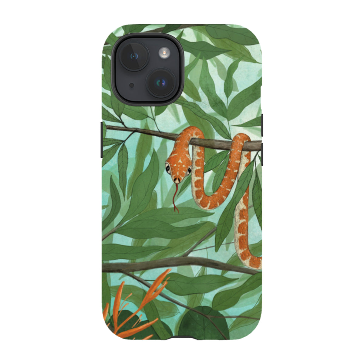 iPhone MagSafe Tough Case – Schlange von Maja Lindberg