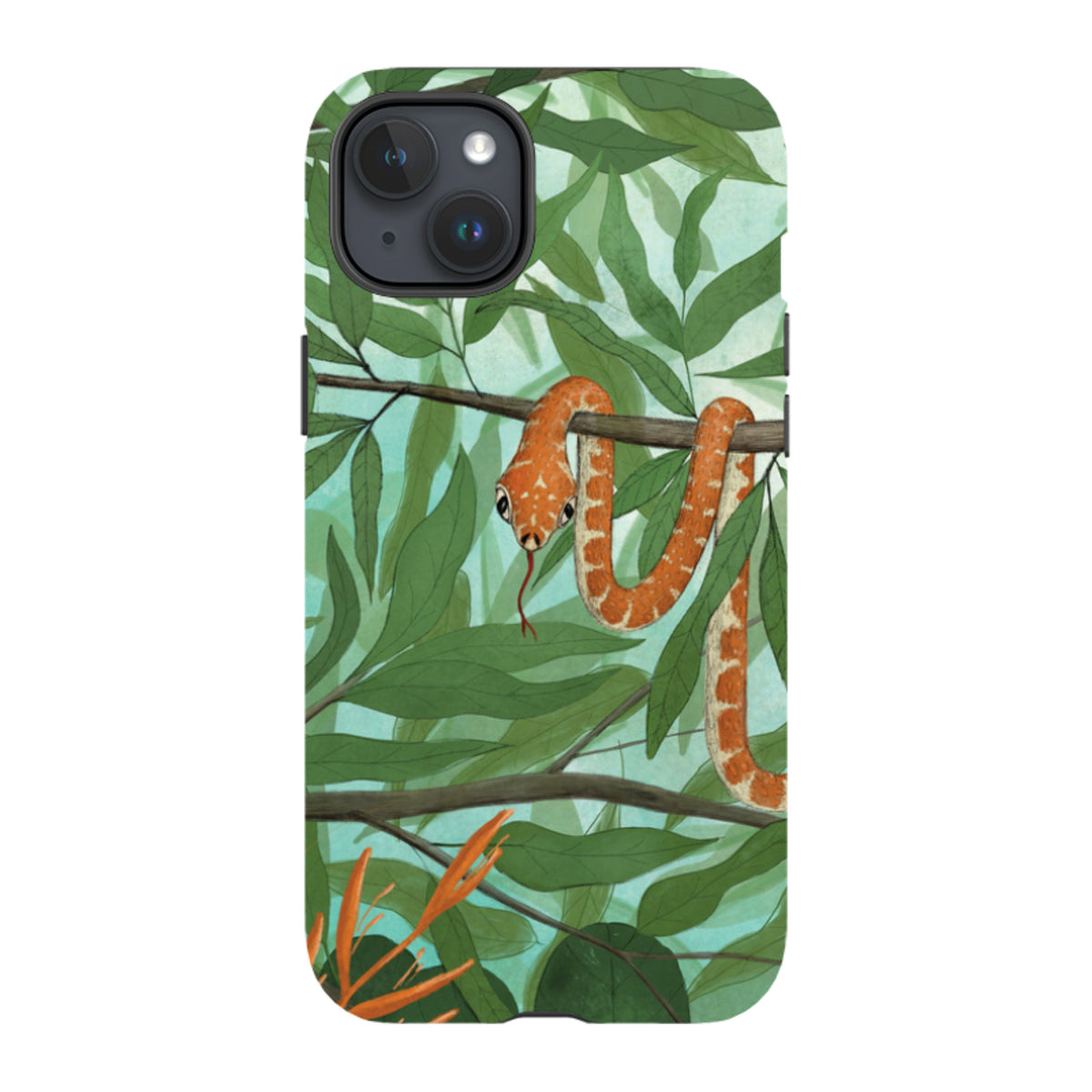 iPhone MagSafe Tough Case – Schlange von Maja Lindberg
