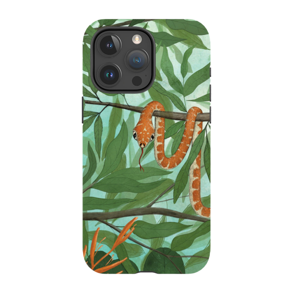 iPhone MagSafe Tough Case – Schlange von Maja Lindberg