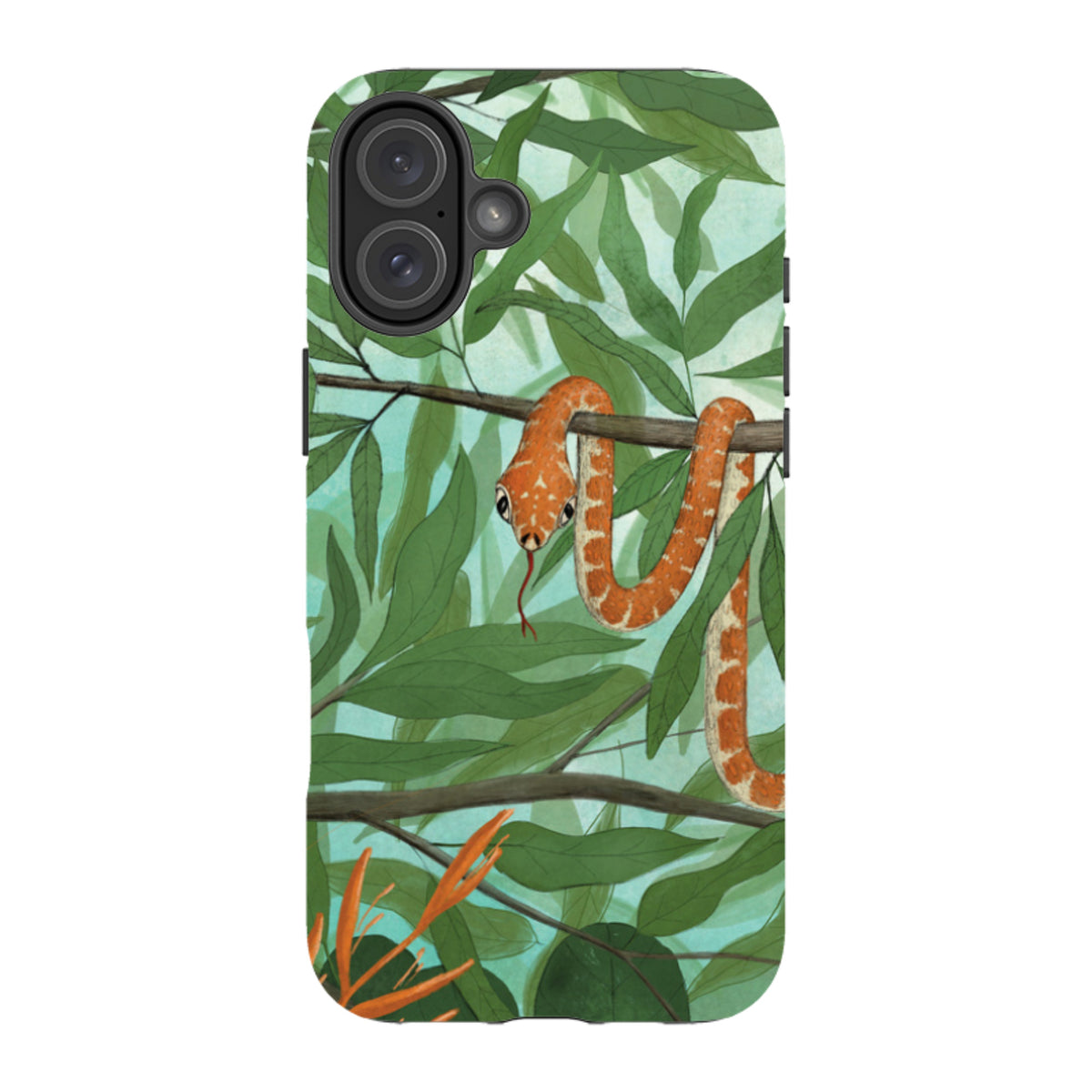 iPhone MagSafe Tough Case – Schlange von Maja Lindberg