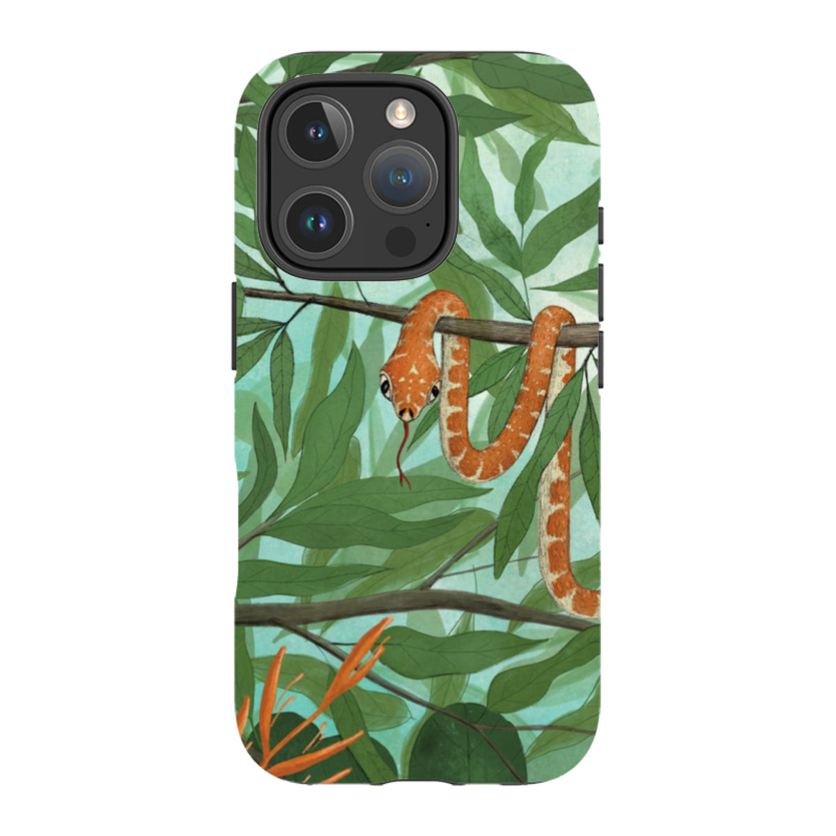 iPhone MagSafe Tough Case – Schlange von Maja Lindberg