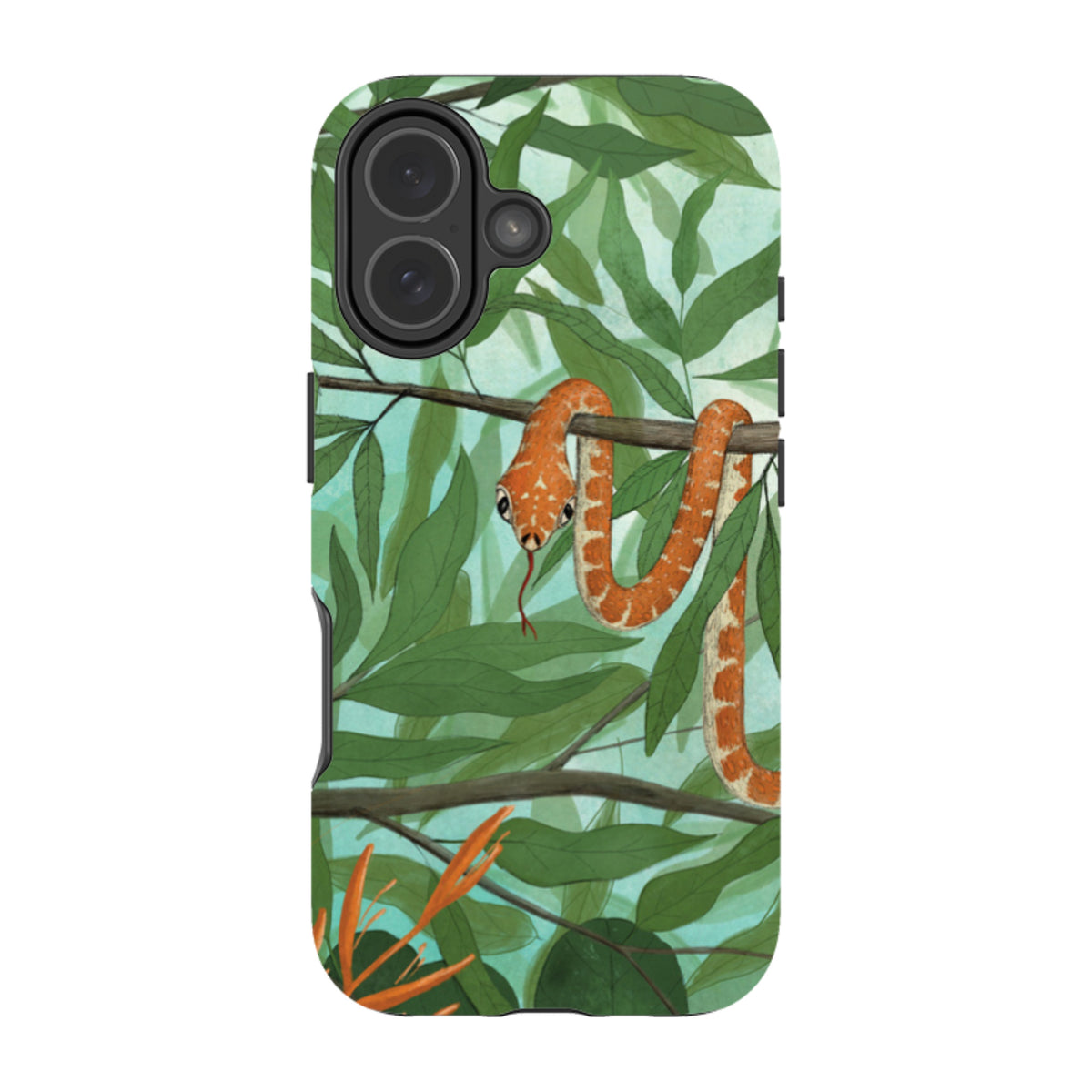 iPhone MagSafe Tough Case – Schlange von Maja Lindberg
