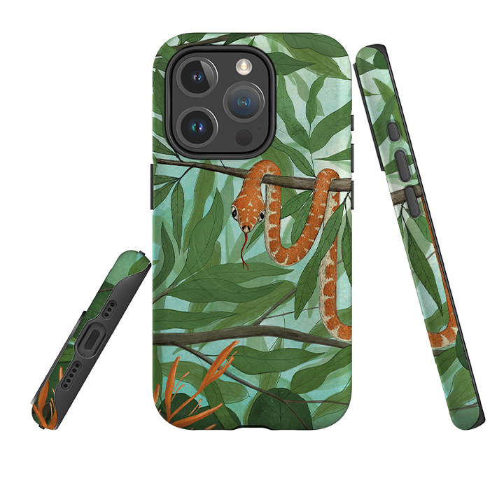 iPhone MagSafe Tough Case - Snake By Maja Lindberg