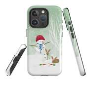 iPhone MagSafe Tough Case -  Snowman By Katherine Quinn
