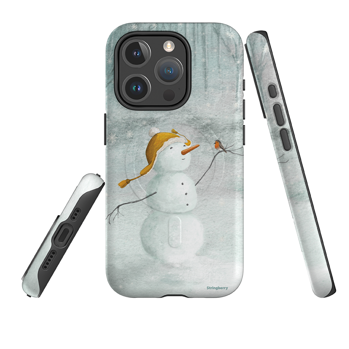iPhone MagSafe Tough Case - Snowman By Maja Lindberg