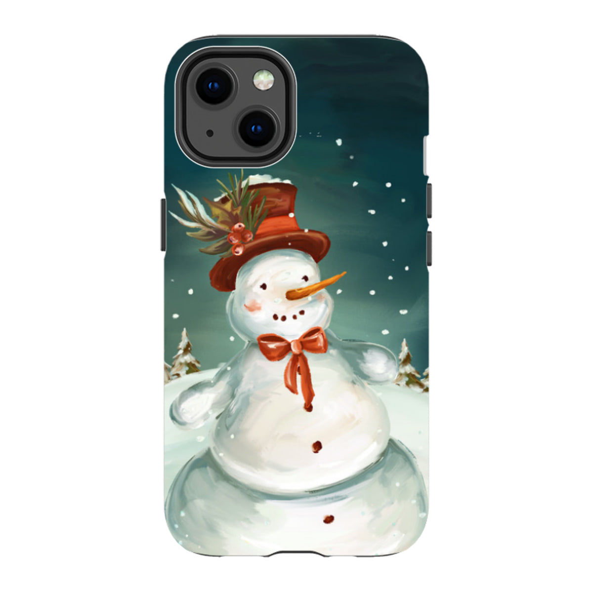 iPhone MagSafe Tough Case - Snowman