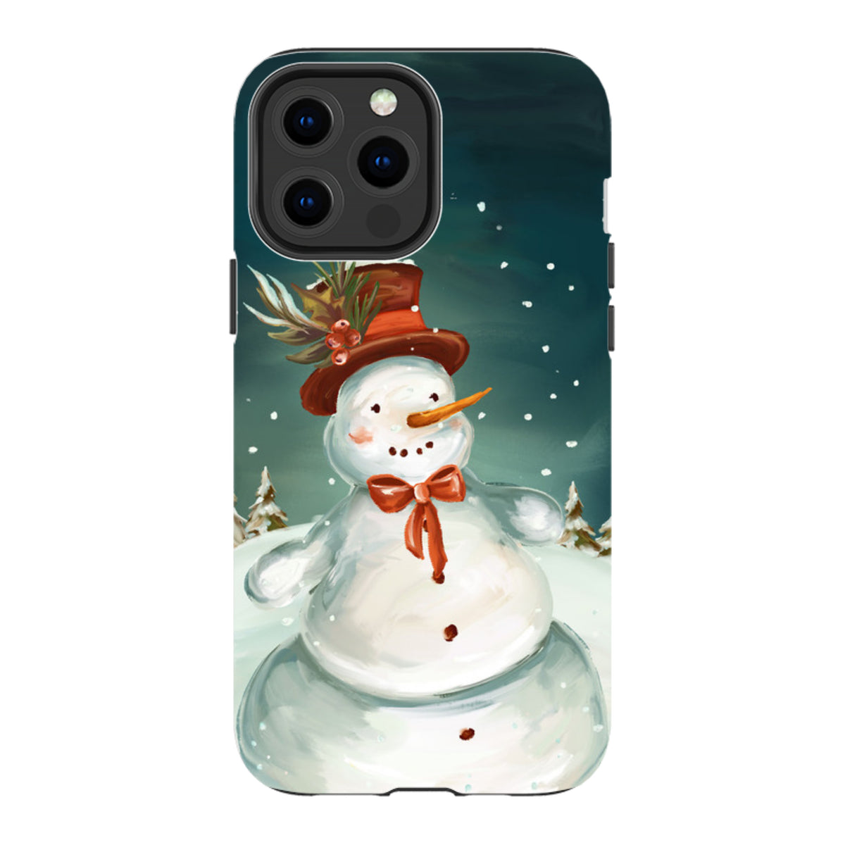iPhone MagSafe Tough Case - Snowman