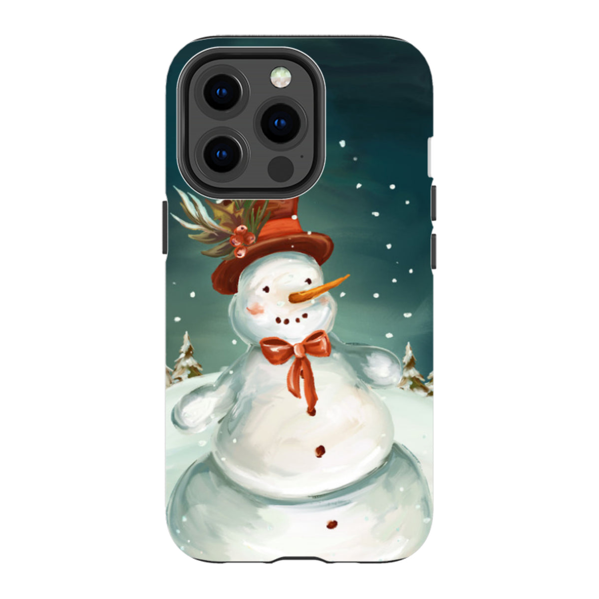 iPhone MagSafe Tough Case - Snowman