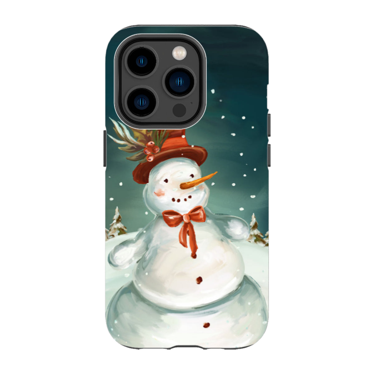 iPhone MagSafe Tough Case - Snowman