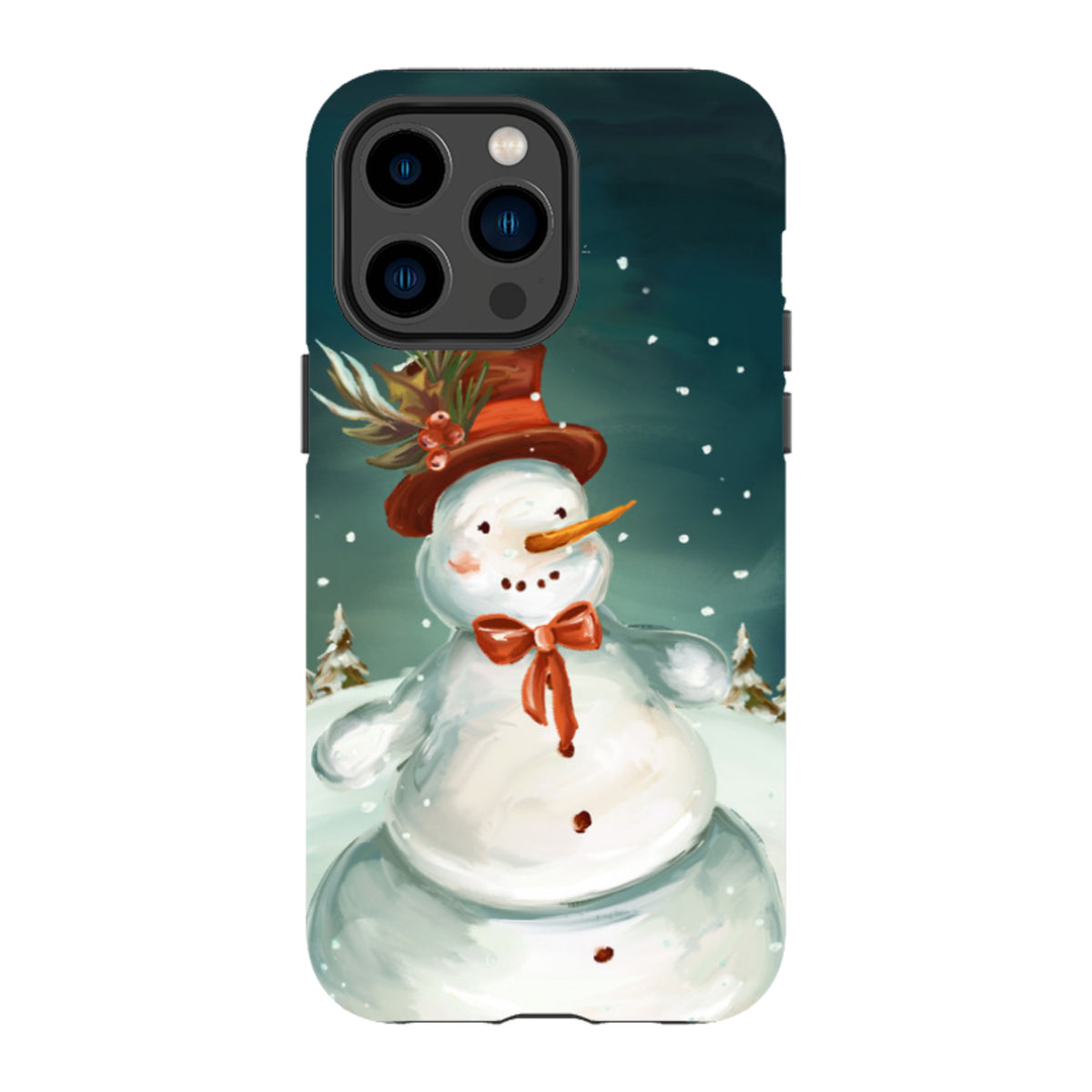iPhone MagSafe Tough Case - Snowman