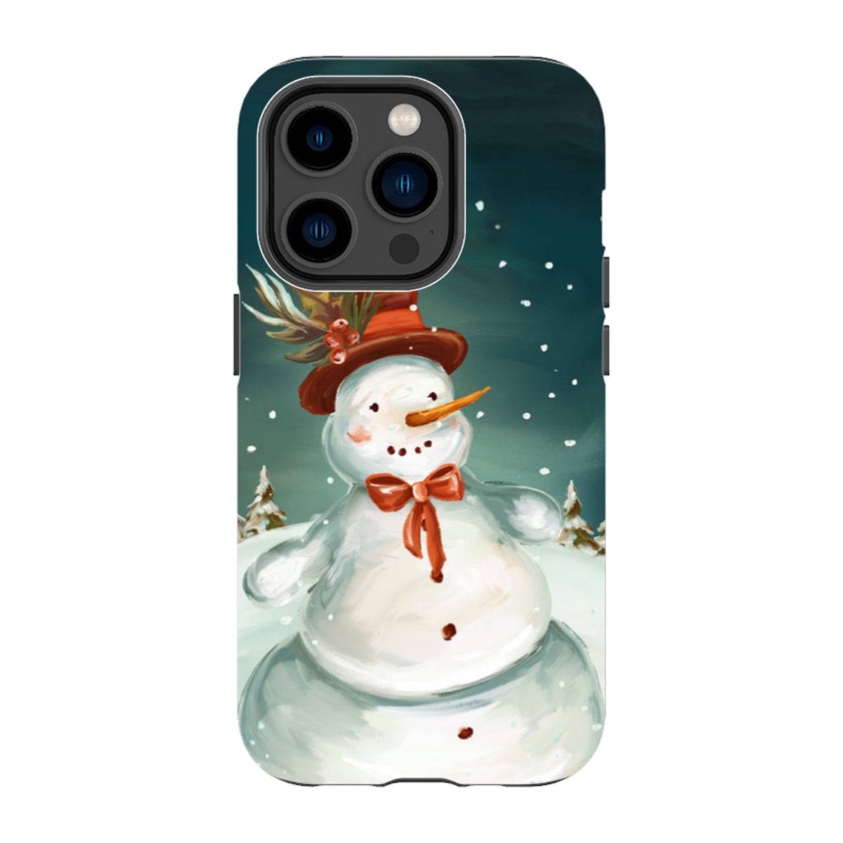 iPhone MagSafe Tough Case - Snowman