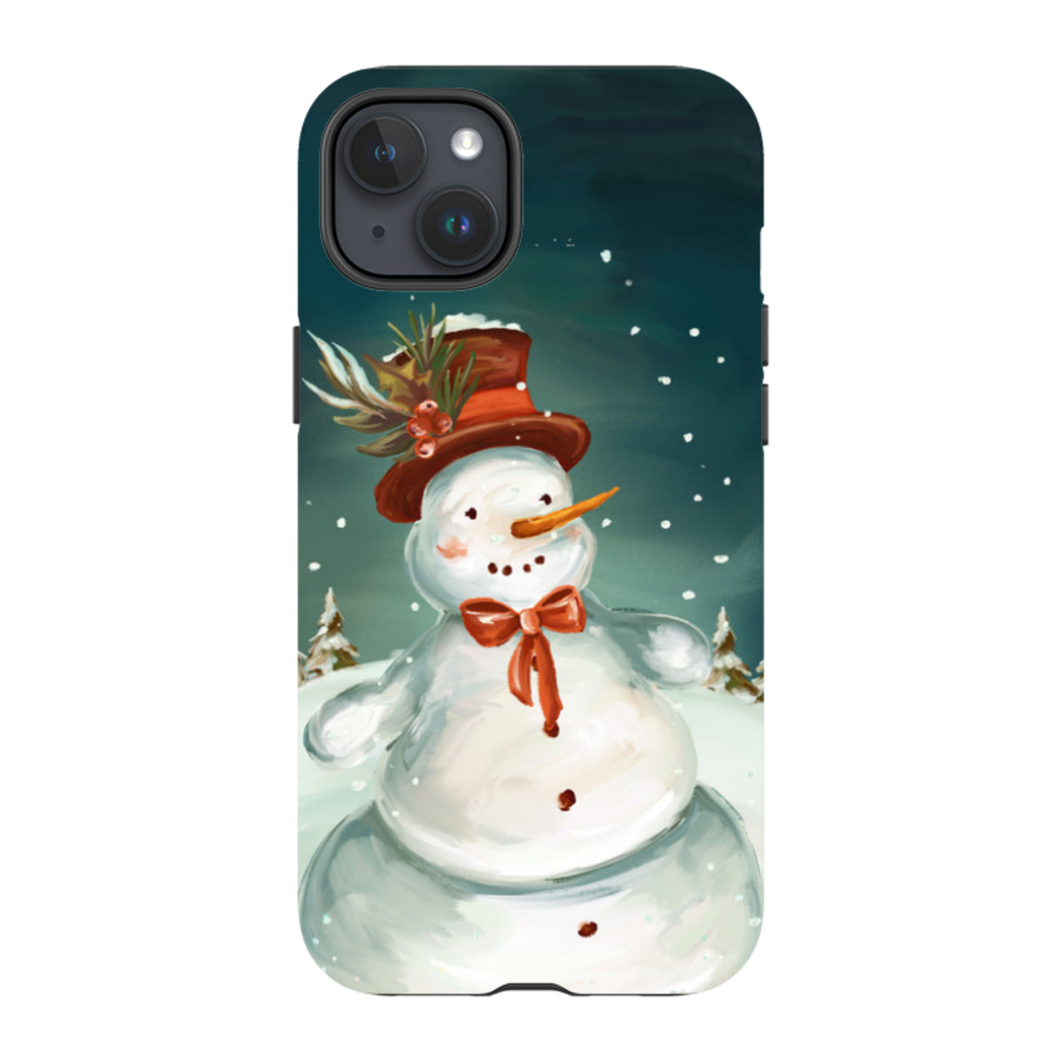 iPhone MagSafe Tough Case - Snowman