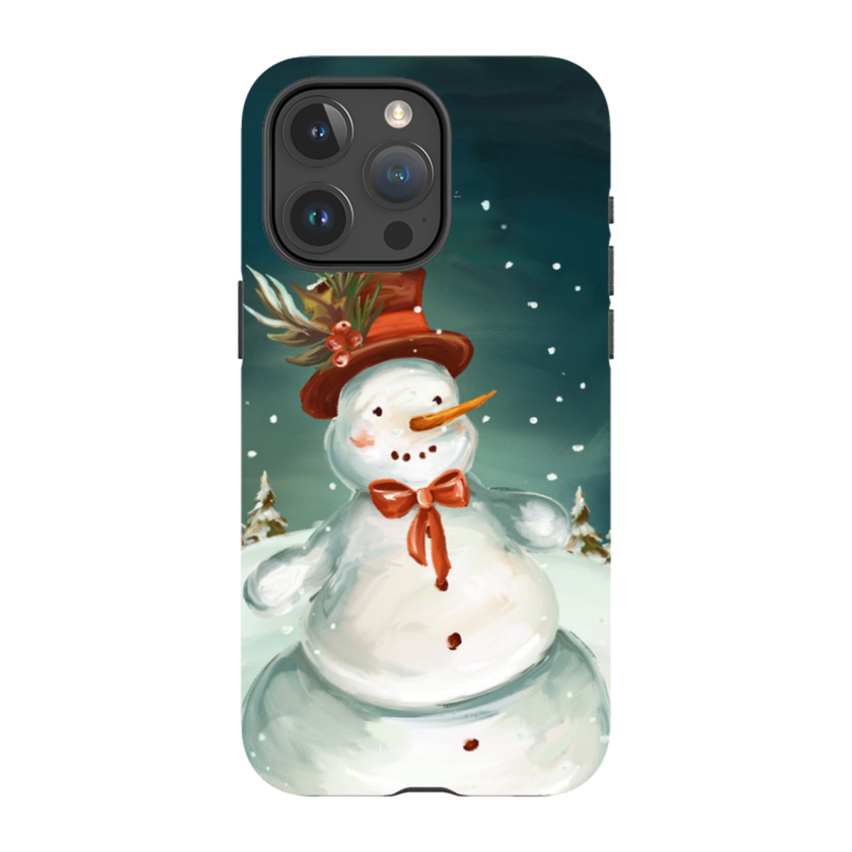 iPhone MagSafe Tough Case - Snowman