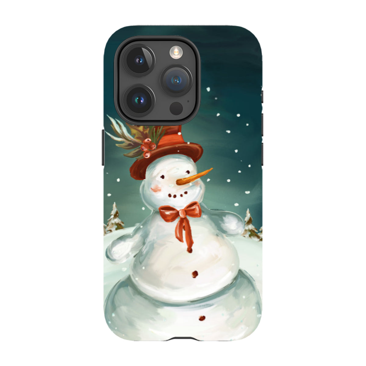 iPhone MagSafe Tough Case - Snowman
