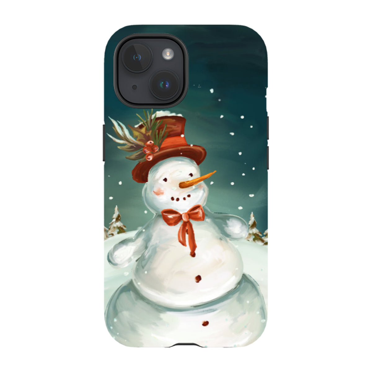 iPhone MagSafe Tough Case - Snowman