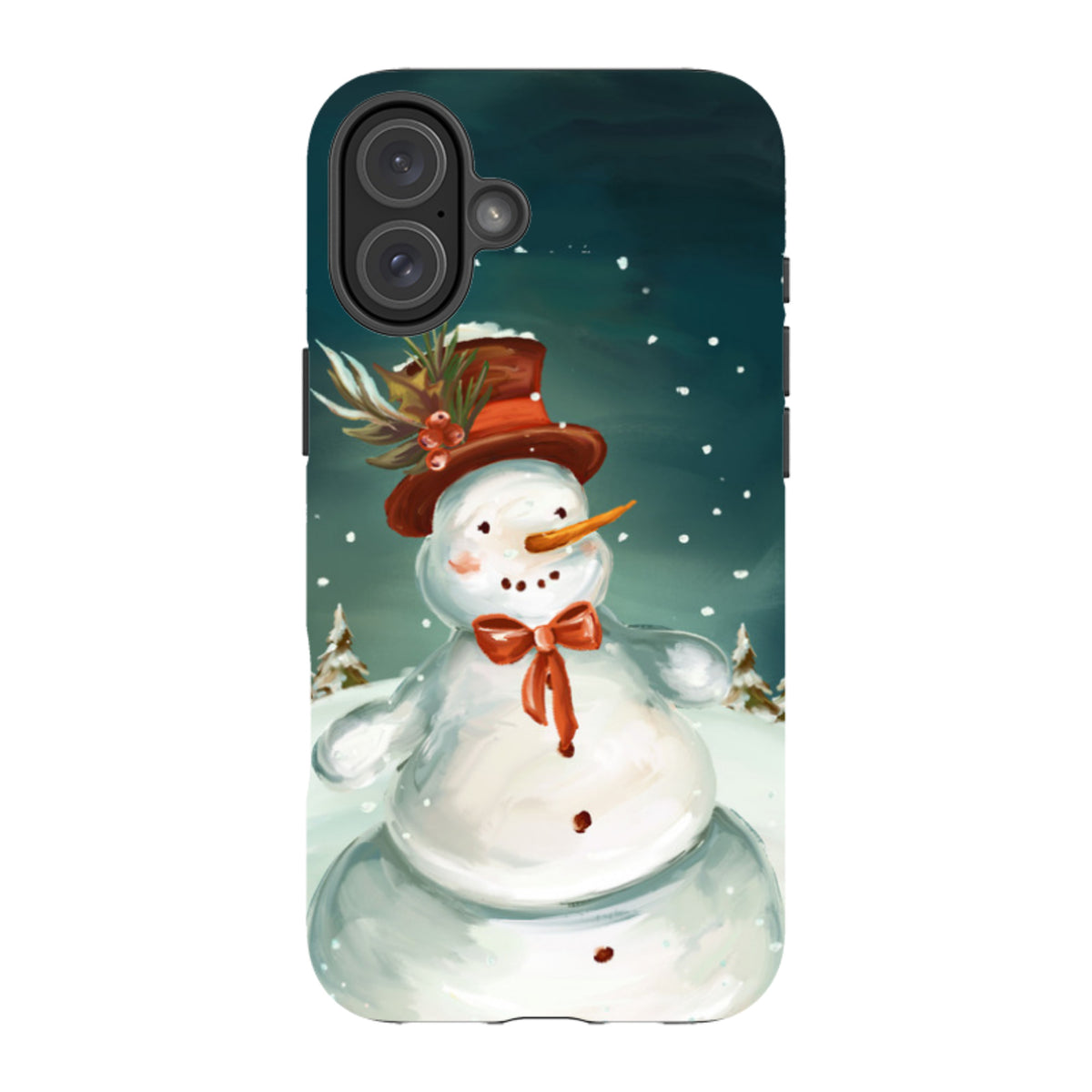 iPhone MagSafe Tough Case - Snowman