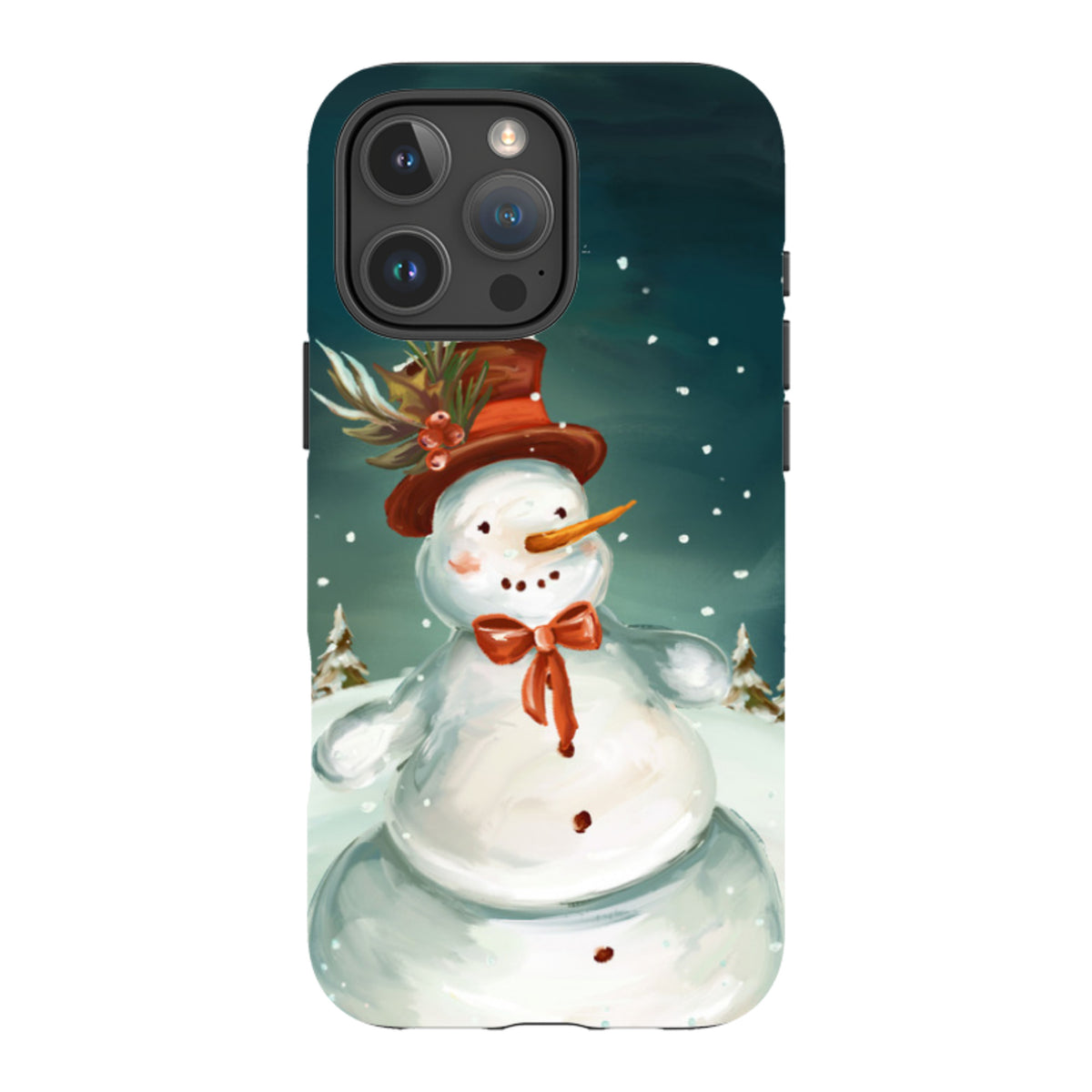 iPhone MagSafe Tough Case - Snowman