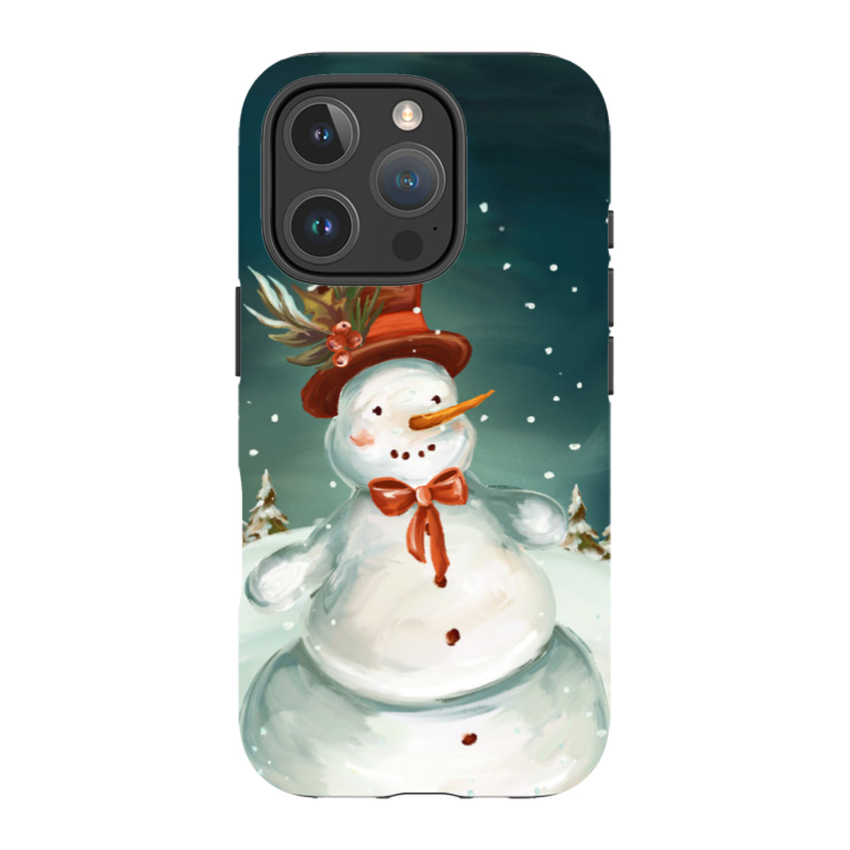 iPhone MagSafe Tough Case - Snowman