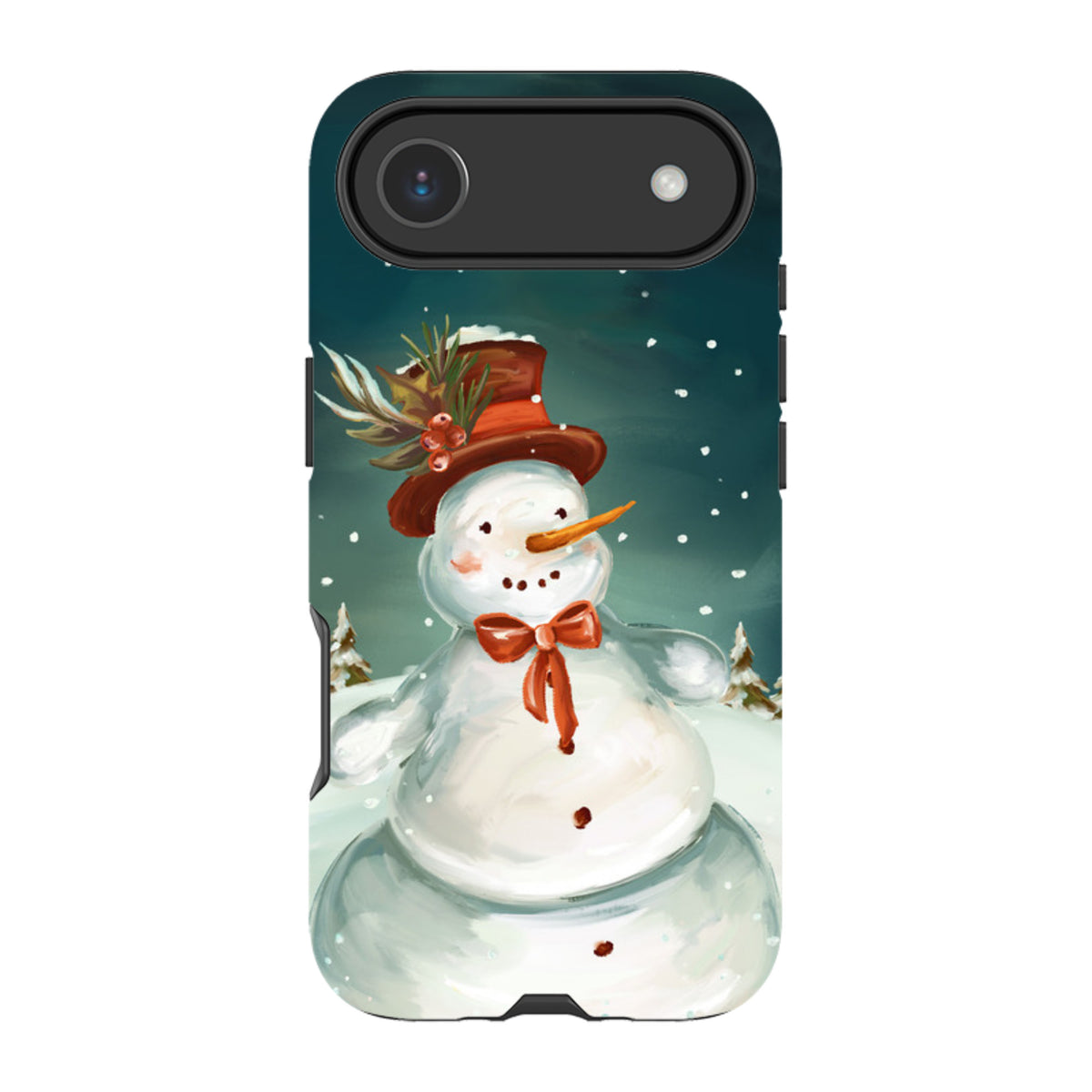 iPhone MagSafe Tough Case - Snowman