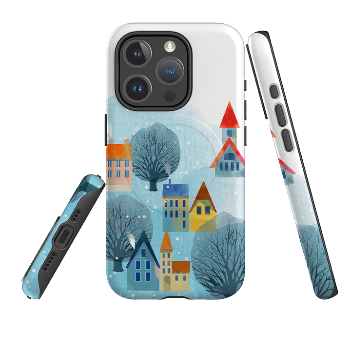 iPhone MagSafe Tough Case - Snowy Hills