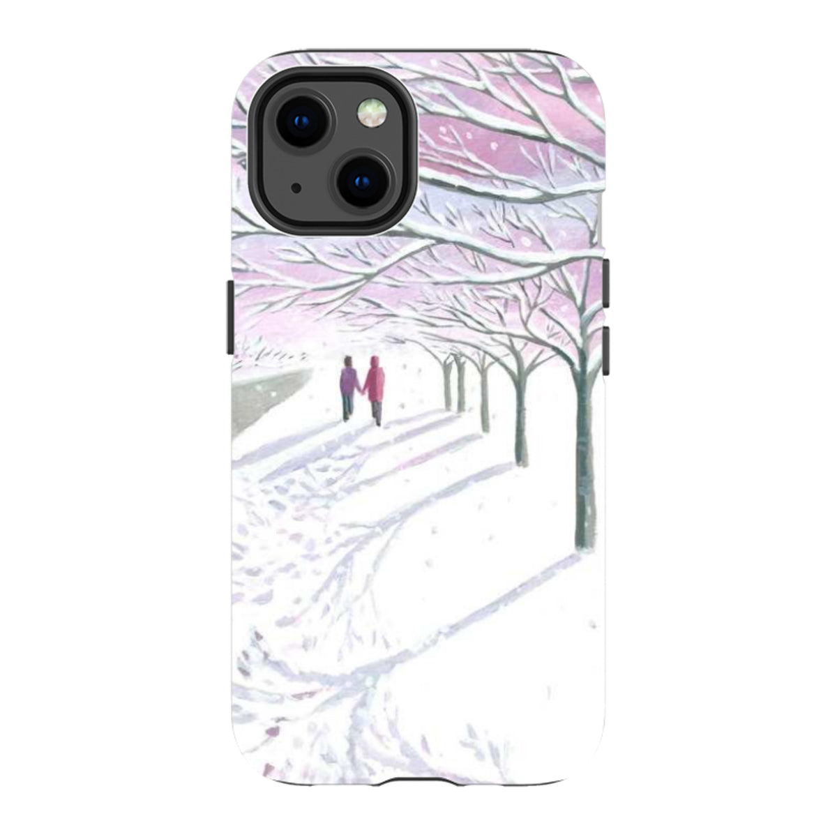 iPhone MagSafe Tough Case - Snowy Park By Mary Stubberfield