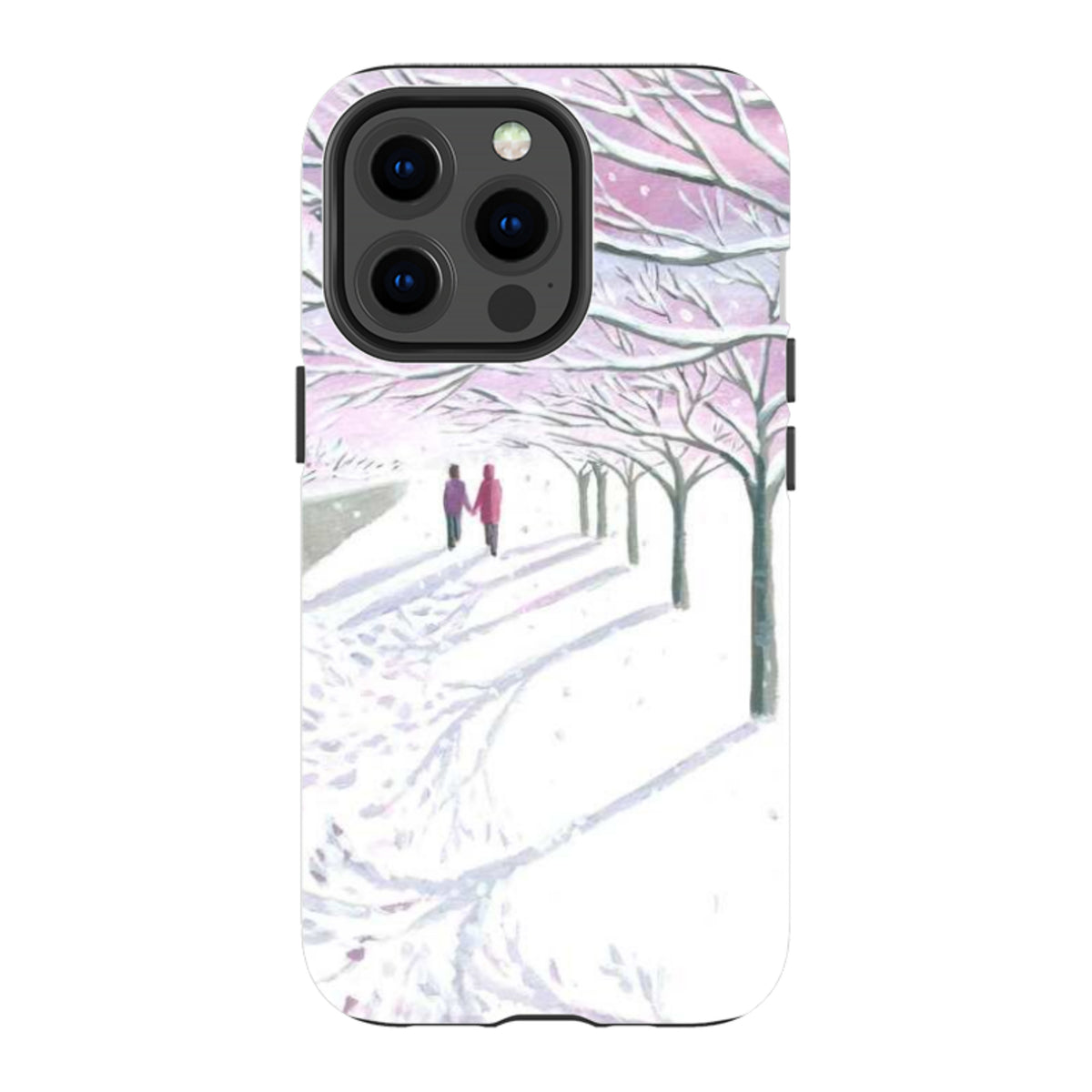 iPhone MagSafe Tough Case - Snowy Park By Mary Stubberfield