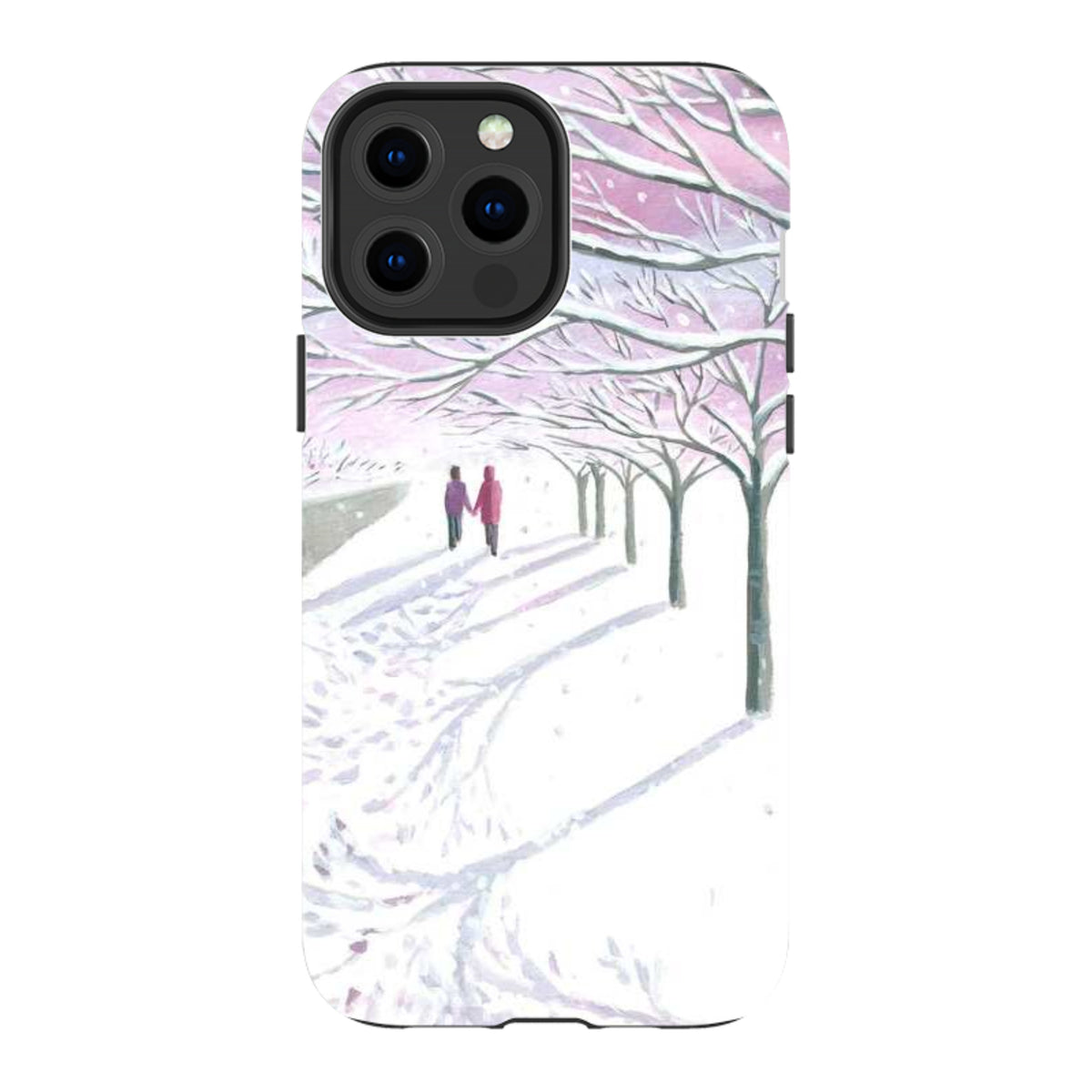 iPhone MagSafe Tough Case - Snowy Park By Mary Stubberfield