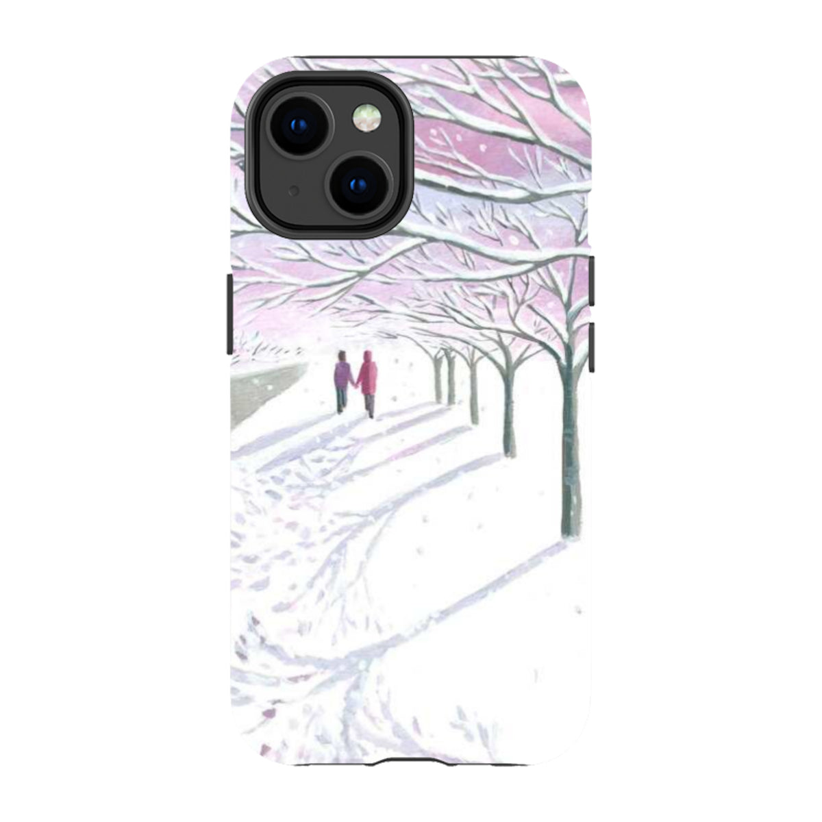 iPhone MagSafe Tough Case - Snowy Park By Mary Stubberfield
